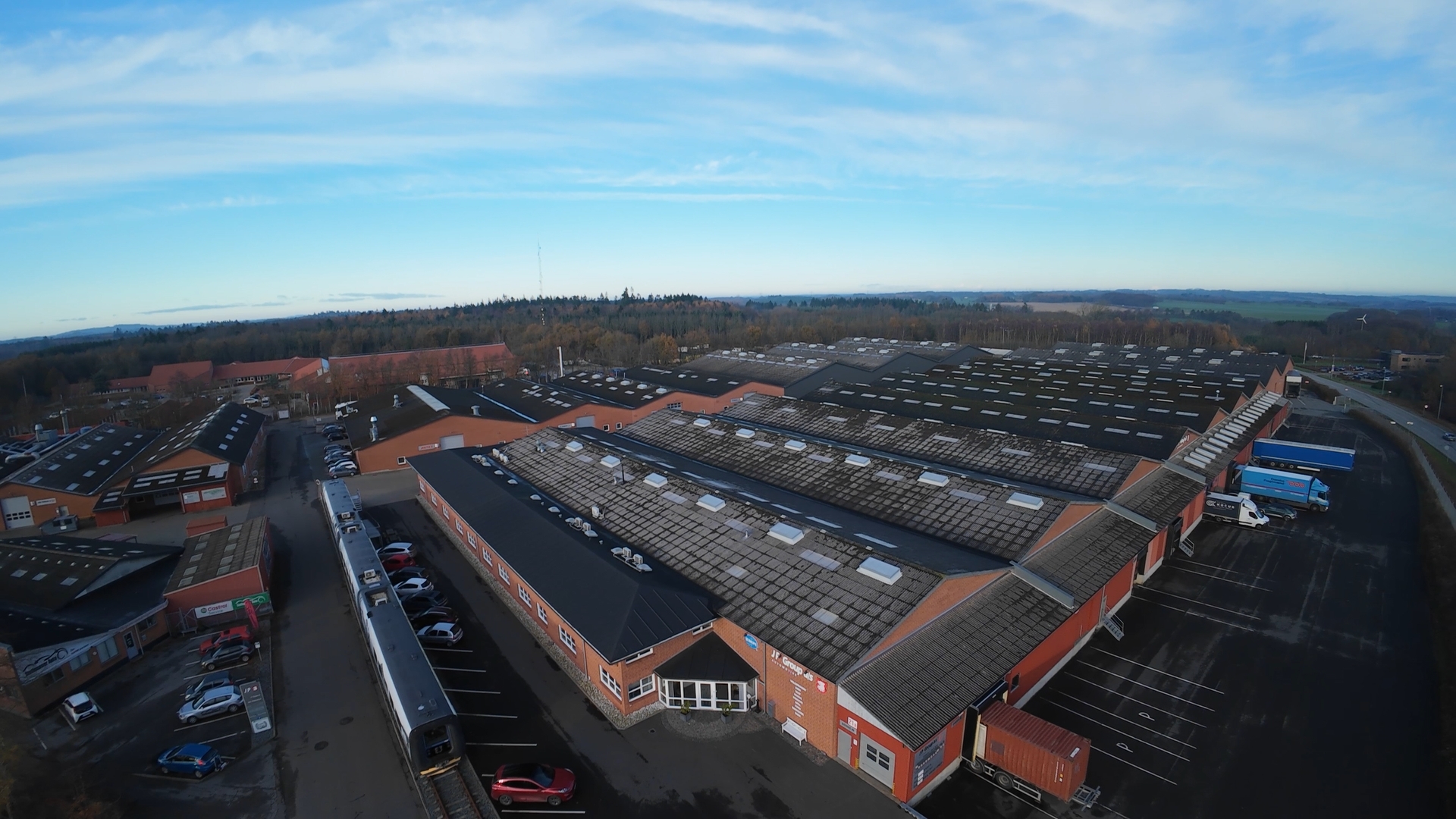 JP Group Automotive Industri FPV Drone Video